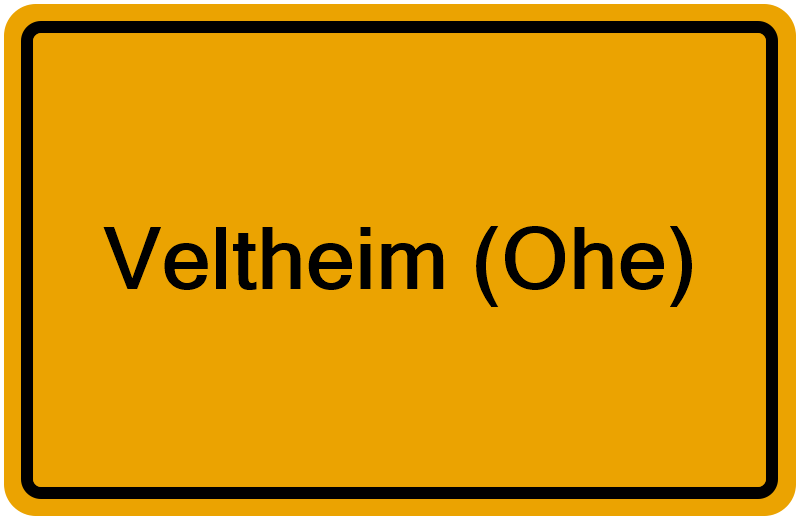 Handelsregisterauszug Veltheim (Ohe)